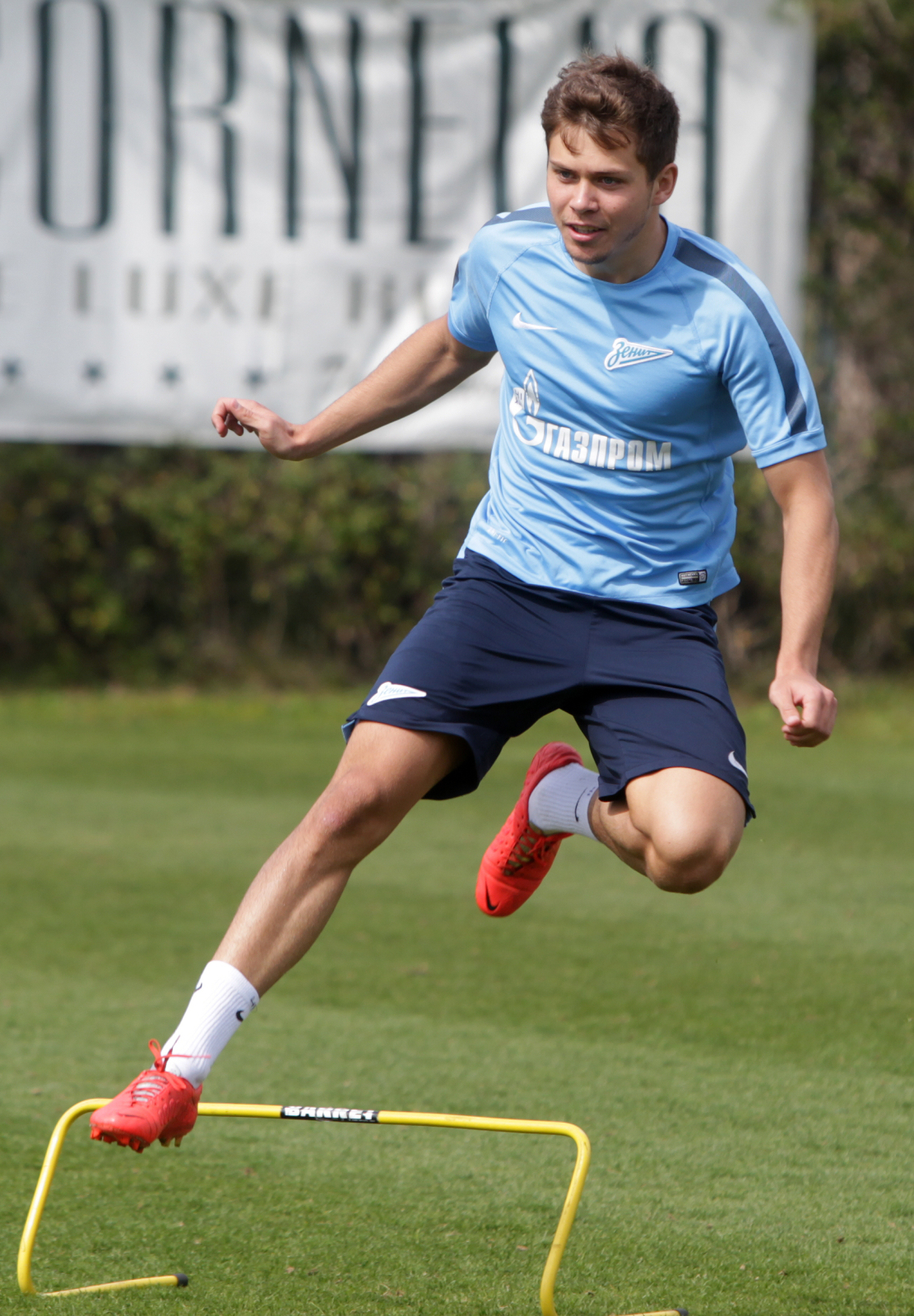 Тренировка «Зенита»-2 на сборе в Турции 6 марта 2015 года