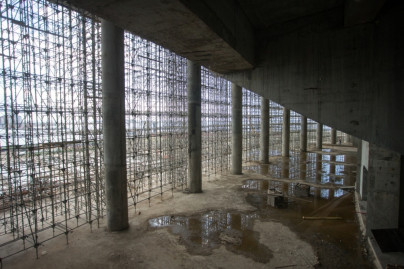 Строительство стадиона на Крестовском острове