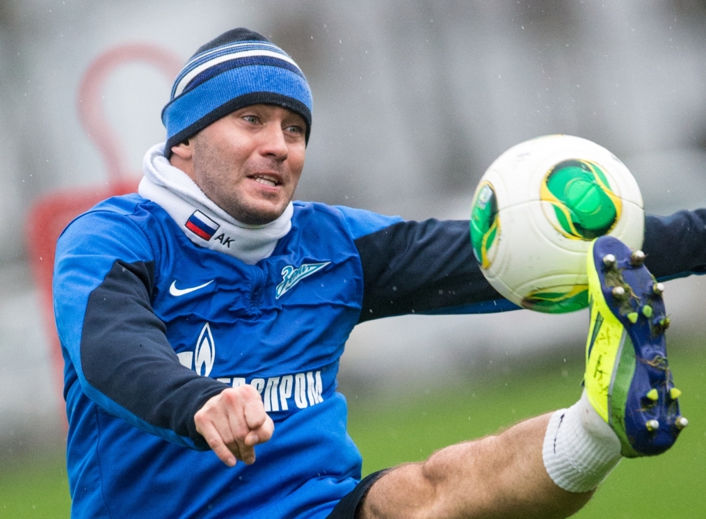 Тренировка «Зенита» перед матчем «Спартак» — «Зенит»