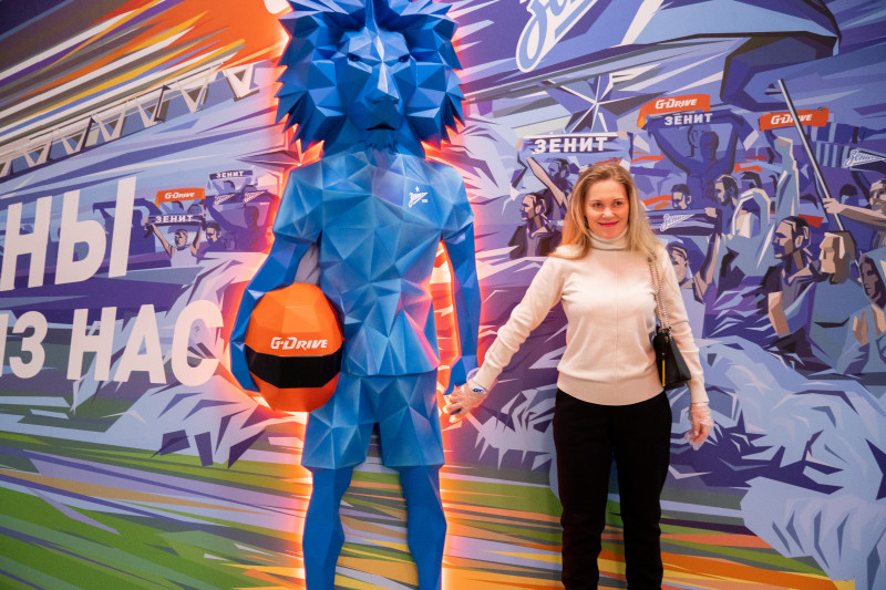 Фан-променад на матче «Зенит» — «Ростов»