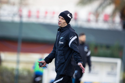 Вечерняя тренировка «Зенита»-м