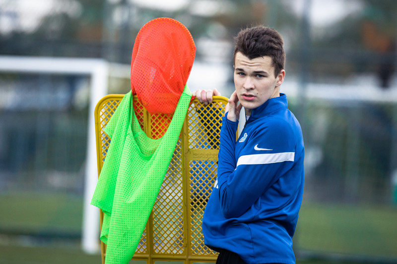 Вечерняя тренировка «Зенита»-м