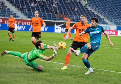 Тинькофф Российская Премьер-Лига 2020/21, «Зенит» — «Урал»