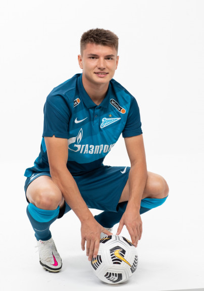 Фотосессия футболистов и тренеров основного состава ФК «Зенит» сезона 2020/21