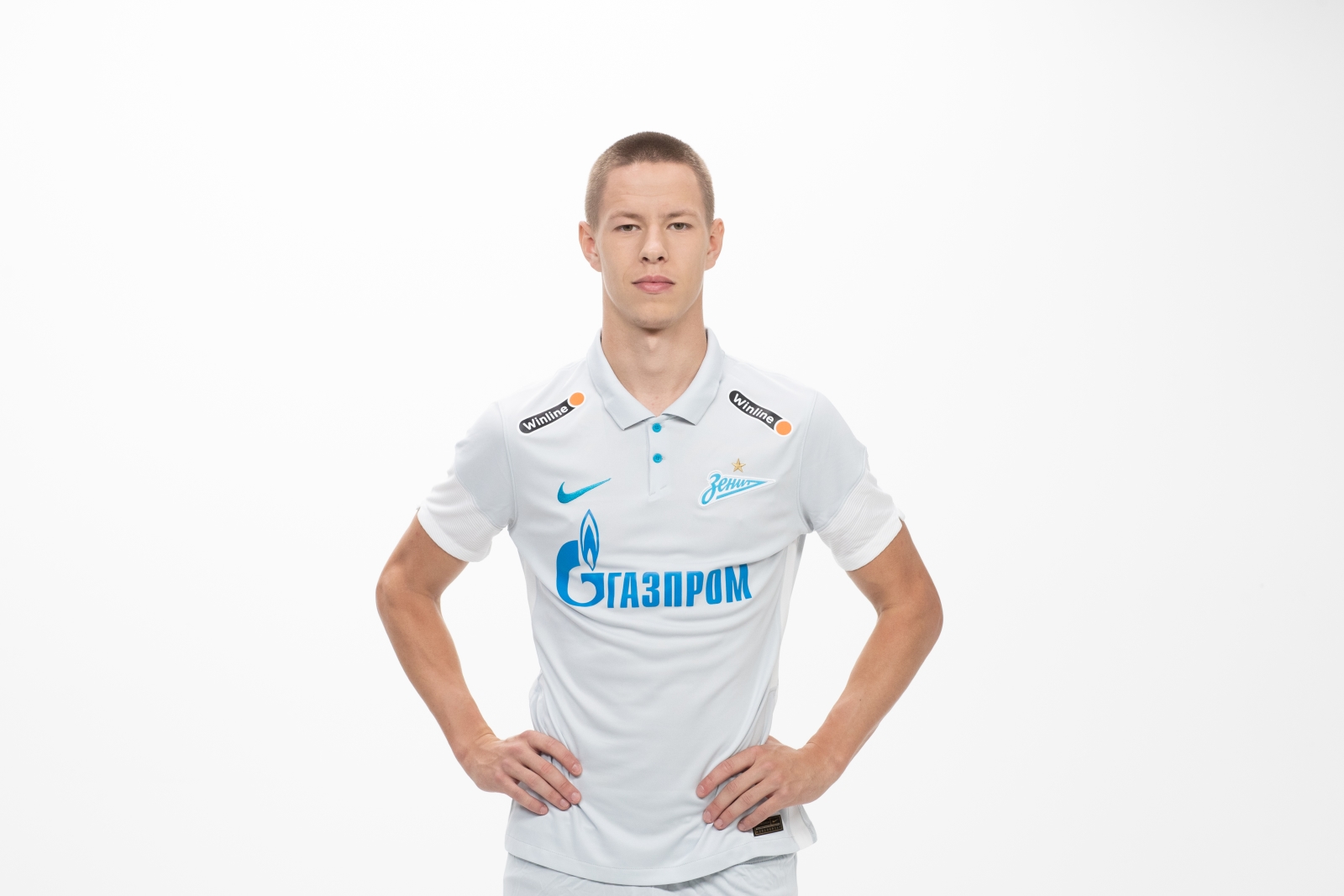 Фотосессия футболистов и тренеров основного состава ФК «Зенит» сезона 2020/21