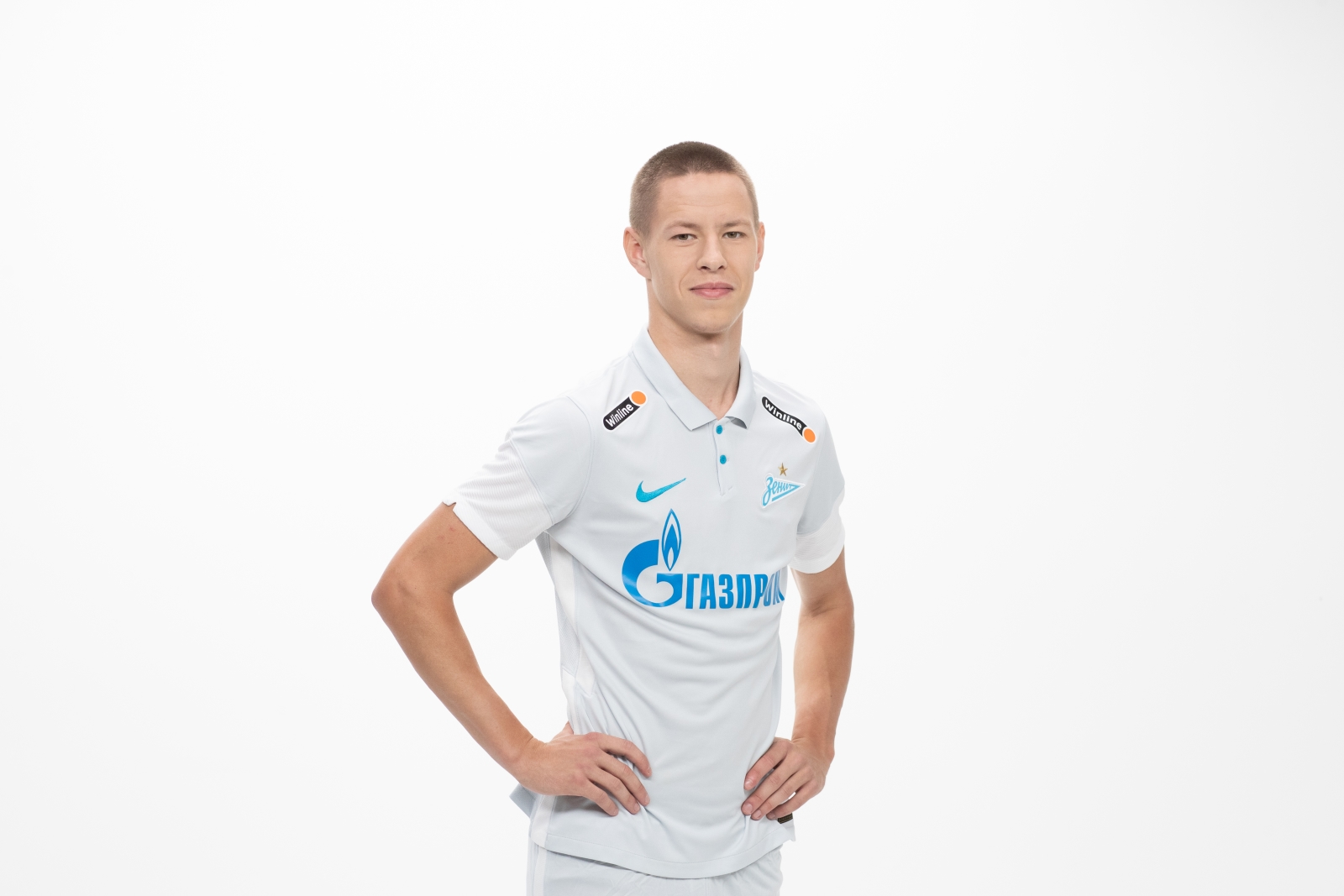 Фотосессия футболистов и тренеров основного состава ФК «Зенит» сезона 2020/21