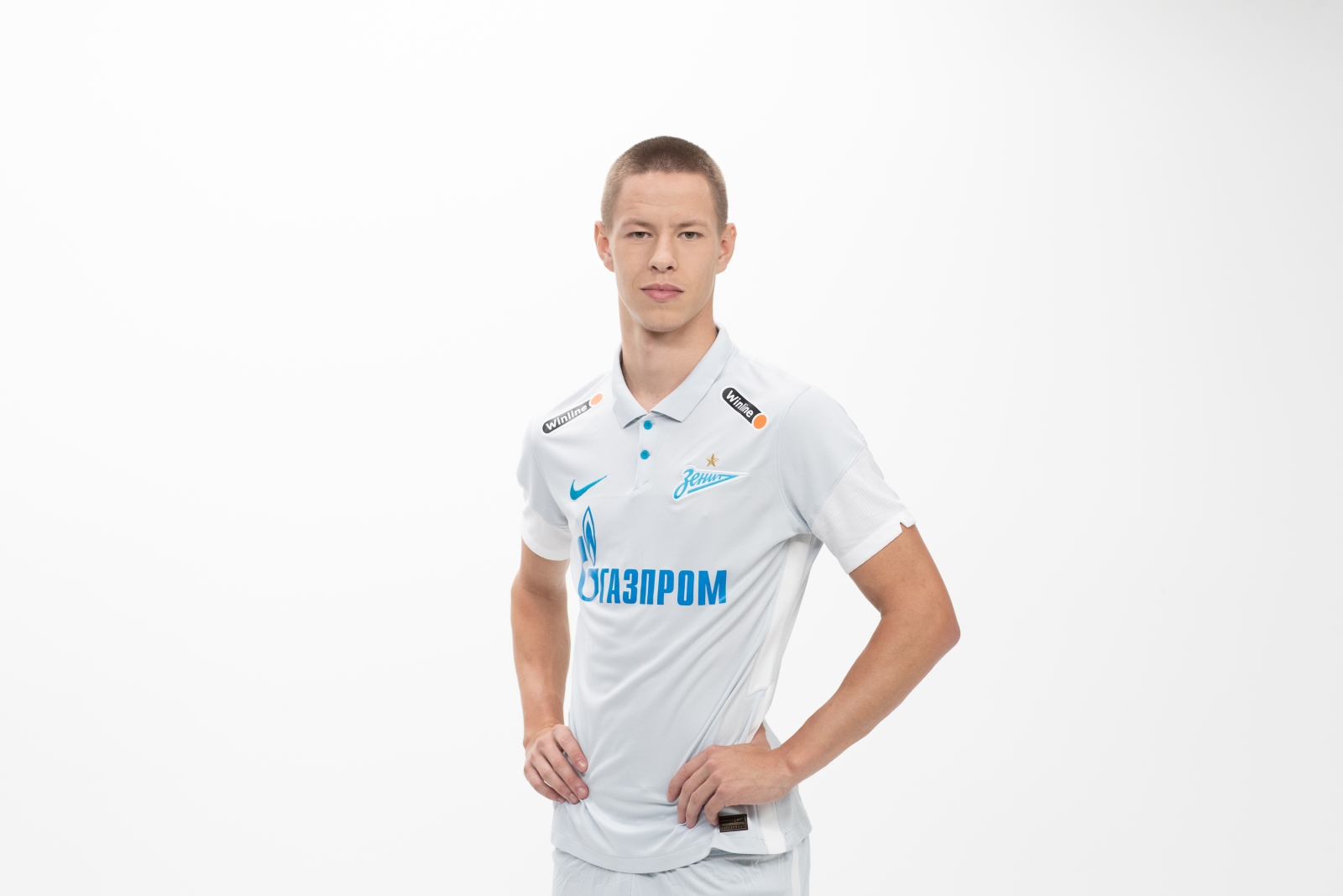 Фотосессия футболистов и тренеров основного состава ФК «Зенит» сезона 2020/21