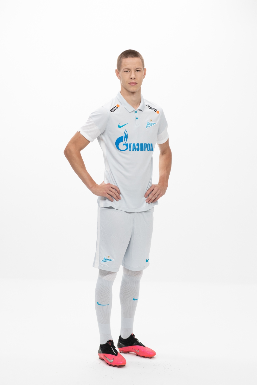 Фотосессия футболистов и тренеров основного состава ФК «Зенит» сезона 2020/21