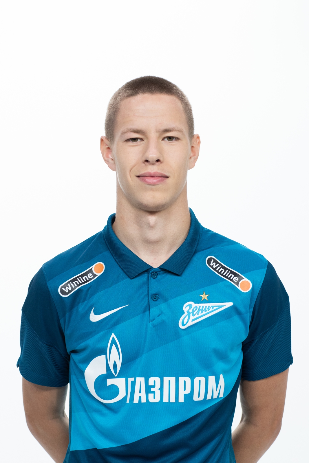 Фотосессия футболистов и тренеров основного состава ФК «Зенит» сезона 2020/21