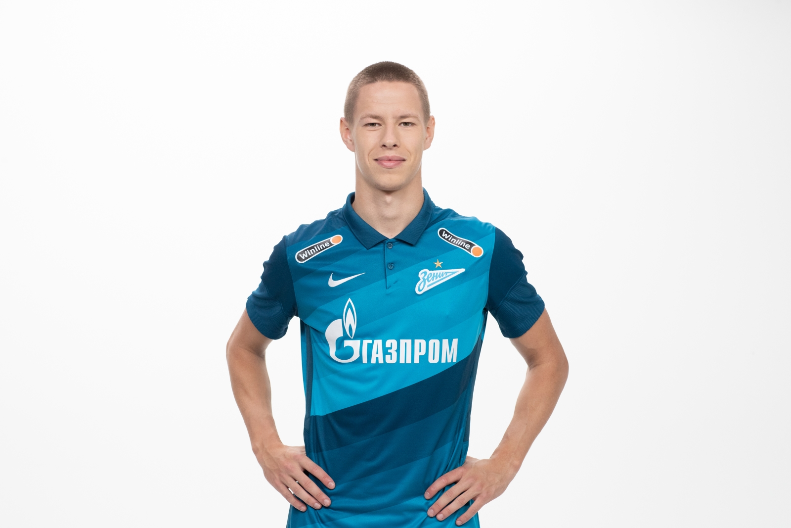 Фотосессия футболистов и тренеров основного состава ФК «Зенит» сезона 2020/21