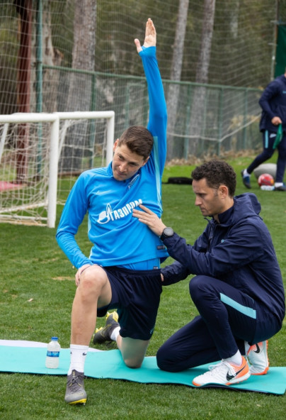 «Газпром»-тренировочные сборы в Турции: 15 февраля, утренняя тренировка