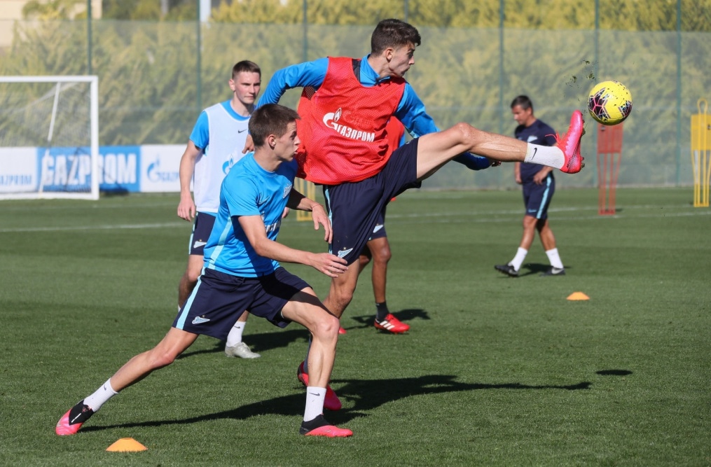 «Газпром»-тренировочные сборы в Испании: 4 февраля, утренняя тренировка