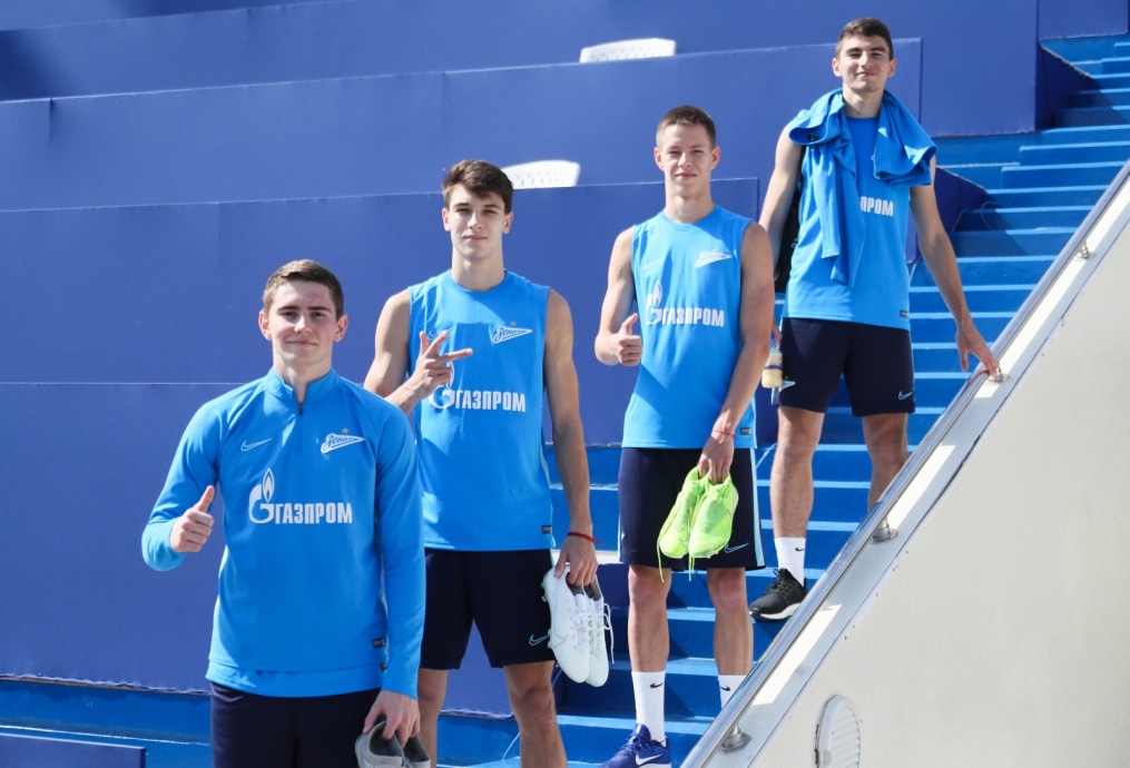 «Газпром»-тренировочные сборы в Катаре: 19 января, утренняя тренировка