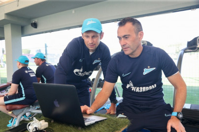 «Газпром»-тренировочные сборы в Катаре: 17 января, утренняя тренировка