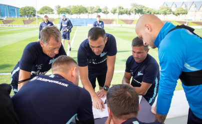 «Газпром»-тренировочные сборы в Катаре: 16 января, утренняя тренировка