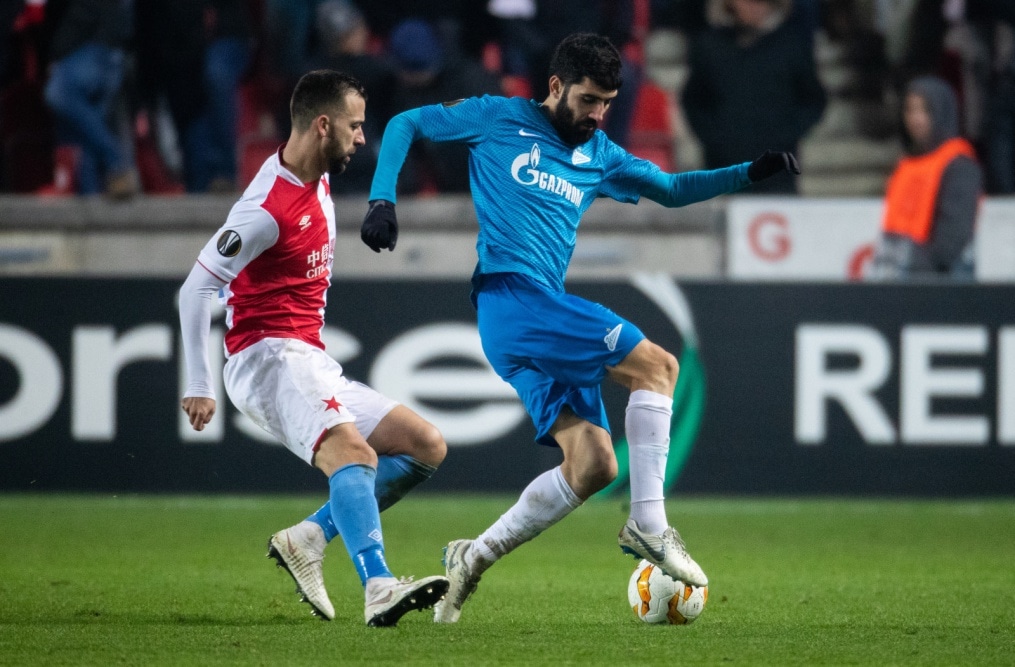 Лига Европы УЕФА 2018/19, «Славия» — «Зенит»