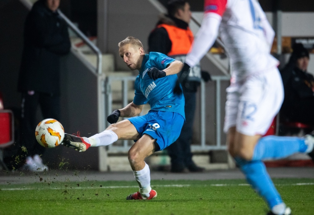 Лига Европы УЕФА 2018/19, «Славия» — «Зенит»