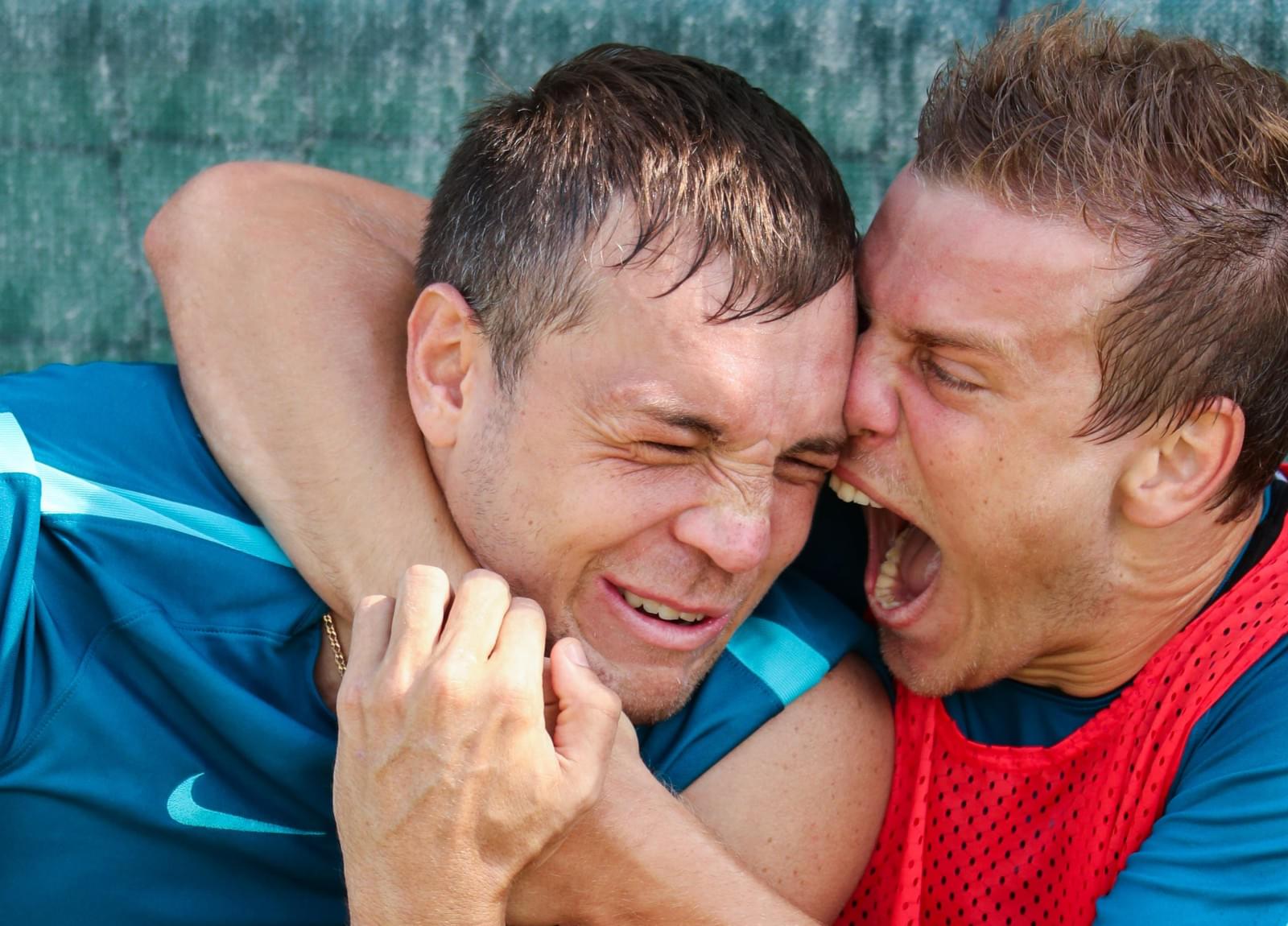 «Газпром»-тренировочные сборы в Дубае: 16 января, утренняя тренировка