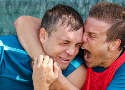 «Газпром»-тренировочные сборы в Дубае: 16 января, утренняя тренировка