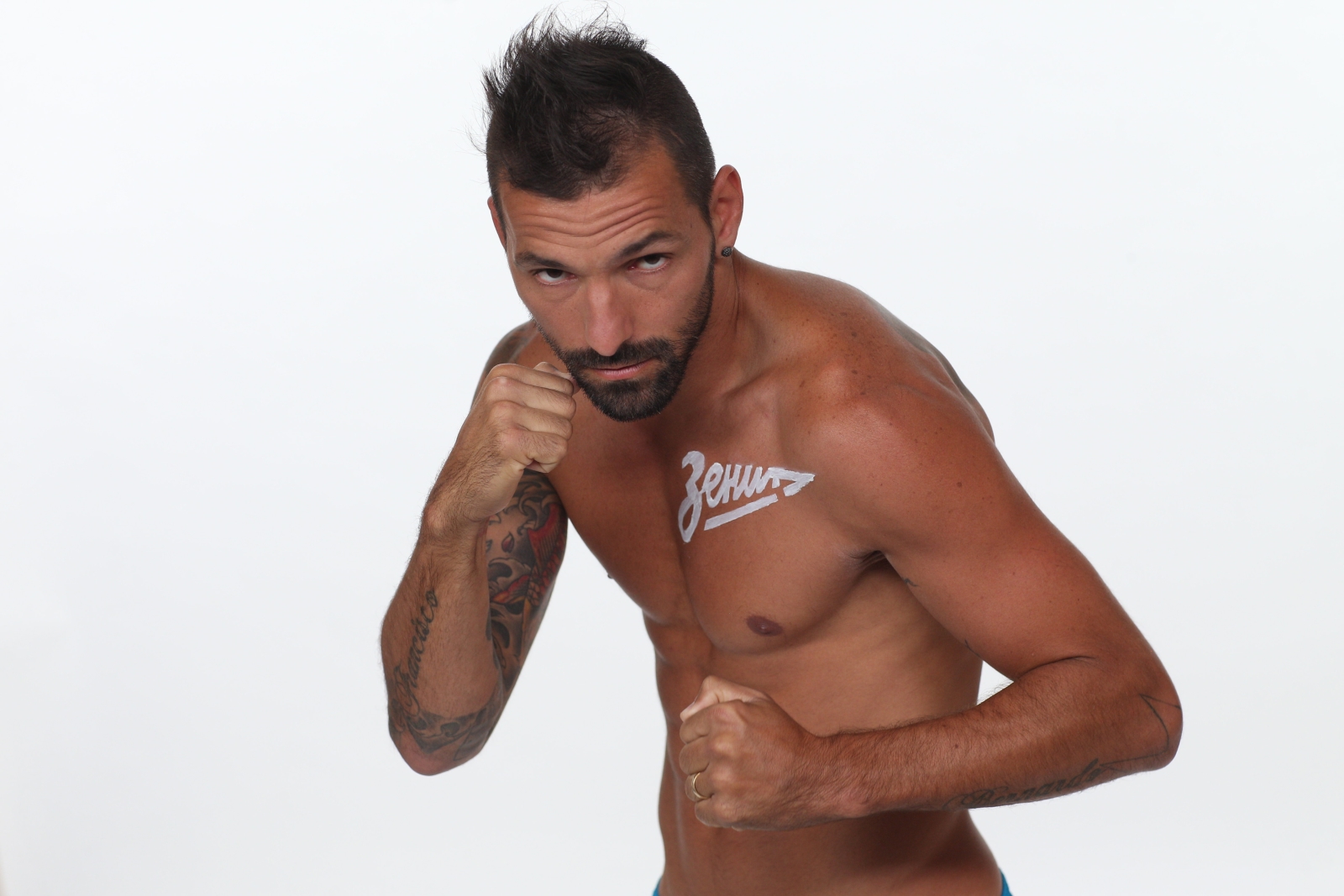 Фотосессия футболистов и тренеров основного состава ФК «Зенит» сезона 2015/2016