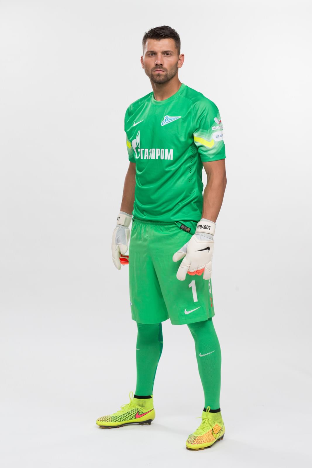 Фотосессия футболистов и тренеров основного состава ФК «Зенит» сезона 2014/2015