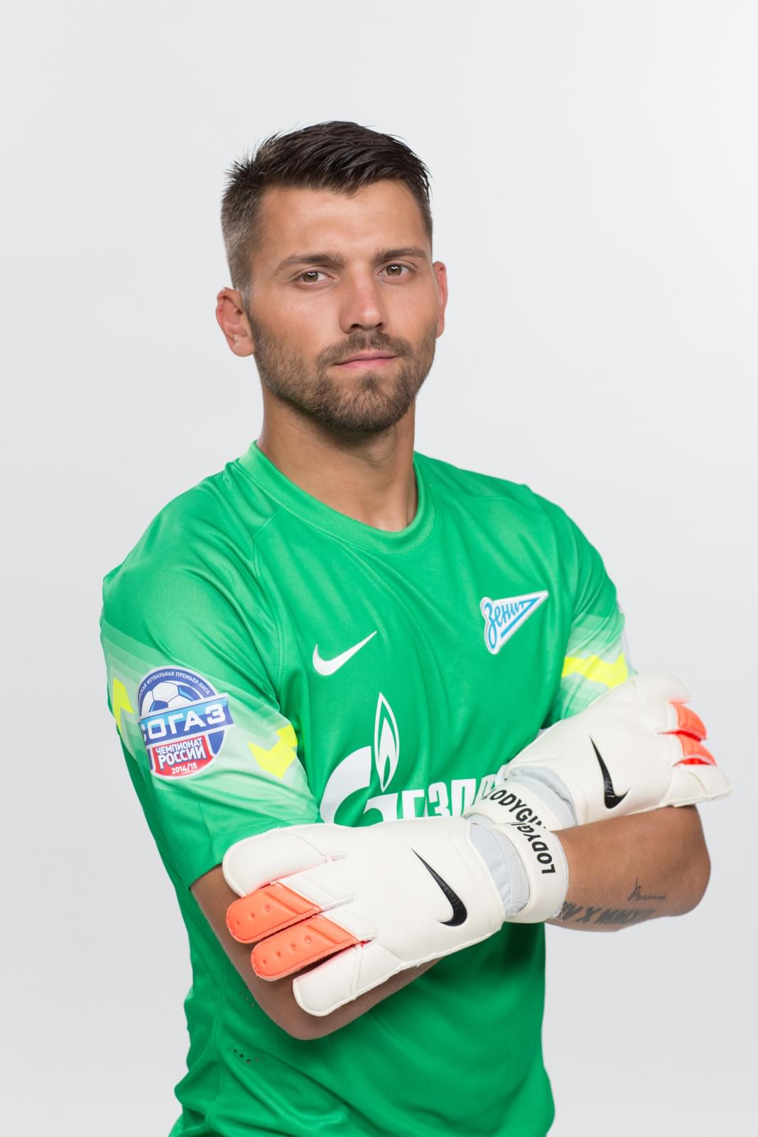 Фотосессия футболистов и тренеров основного состава ФК «Зенит» сезона 2014/2015