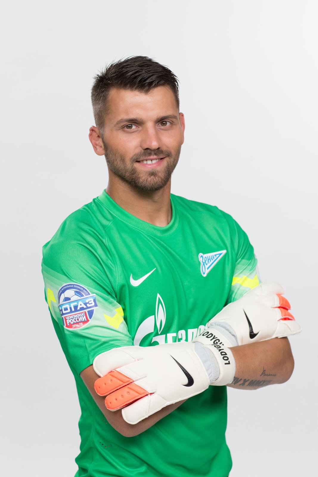 Фотосессия футболистов и тренеров основного состава ФК «Зенит» сезона 2014/2015