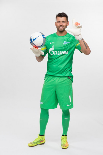 Фотосессия футболистов и тренеров основного состава ФК «Зенит» сезона 2014/2015