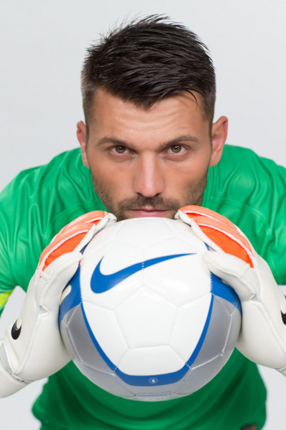 Фотосессия футболистов и тренеров основного состава ФК «Зенит» сезона 2014/2015