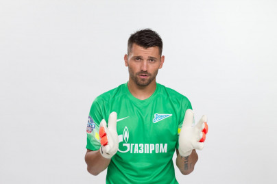 Фотосессия футболистов и тренеров основного состава ФК «Зенит» сезона 2014/2015