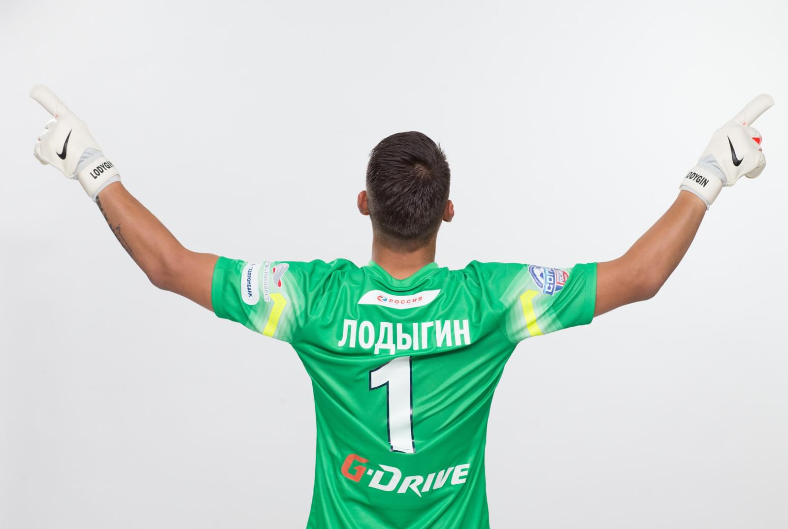 Фотосессия футболистов и тренеров основного состава ФК «Зенит» сезона 2014/2015