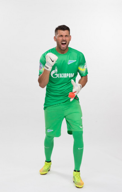 Фотосессия футболистов и тренеров основного состава ФК «Зенит» сезона 2014/2015