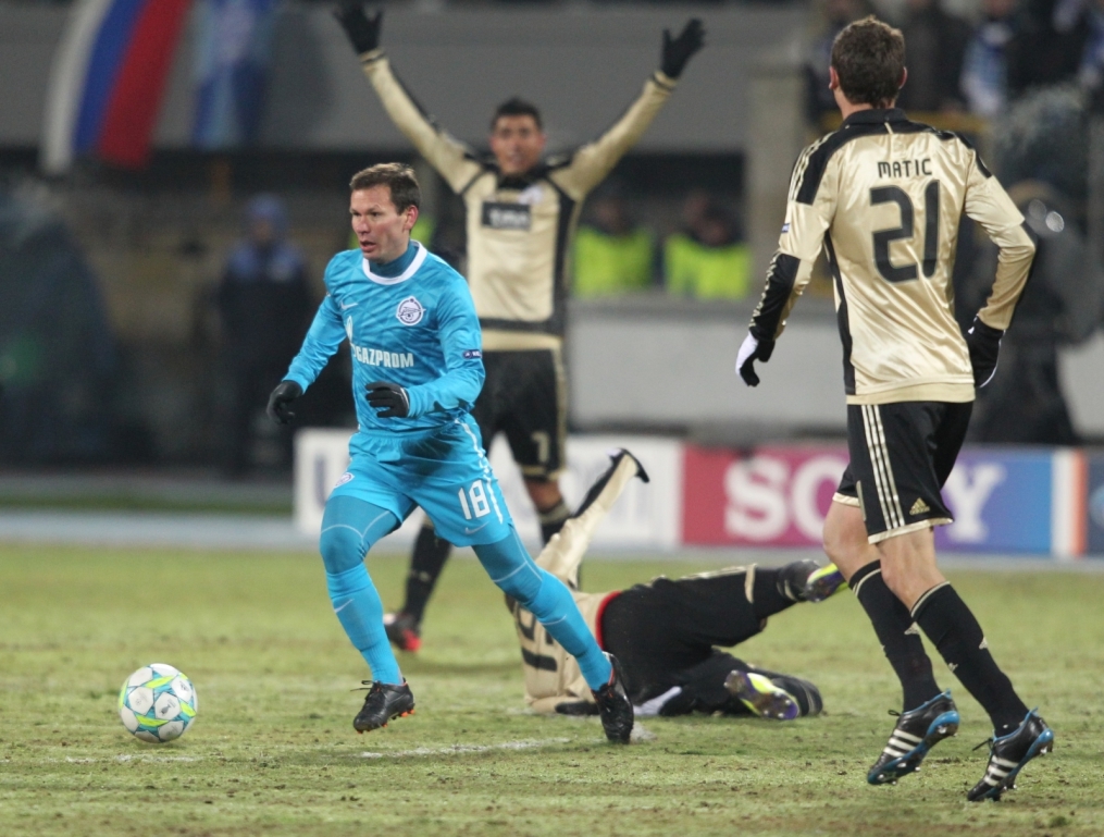 Лиги чемпионов УЕФА 2011/2012, Зенит—Бенфика