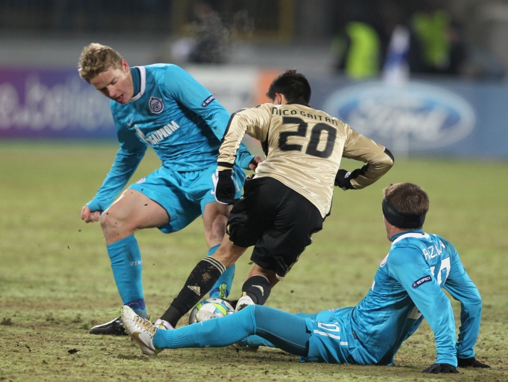 Лиги чемпионов УЕФА 2011/2012, Зенит—Бенфика