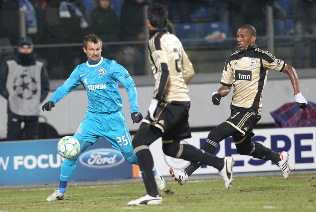 Лиги чемпионов УЕФА 2011/2012, Зенит—Бенфика