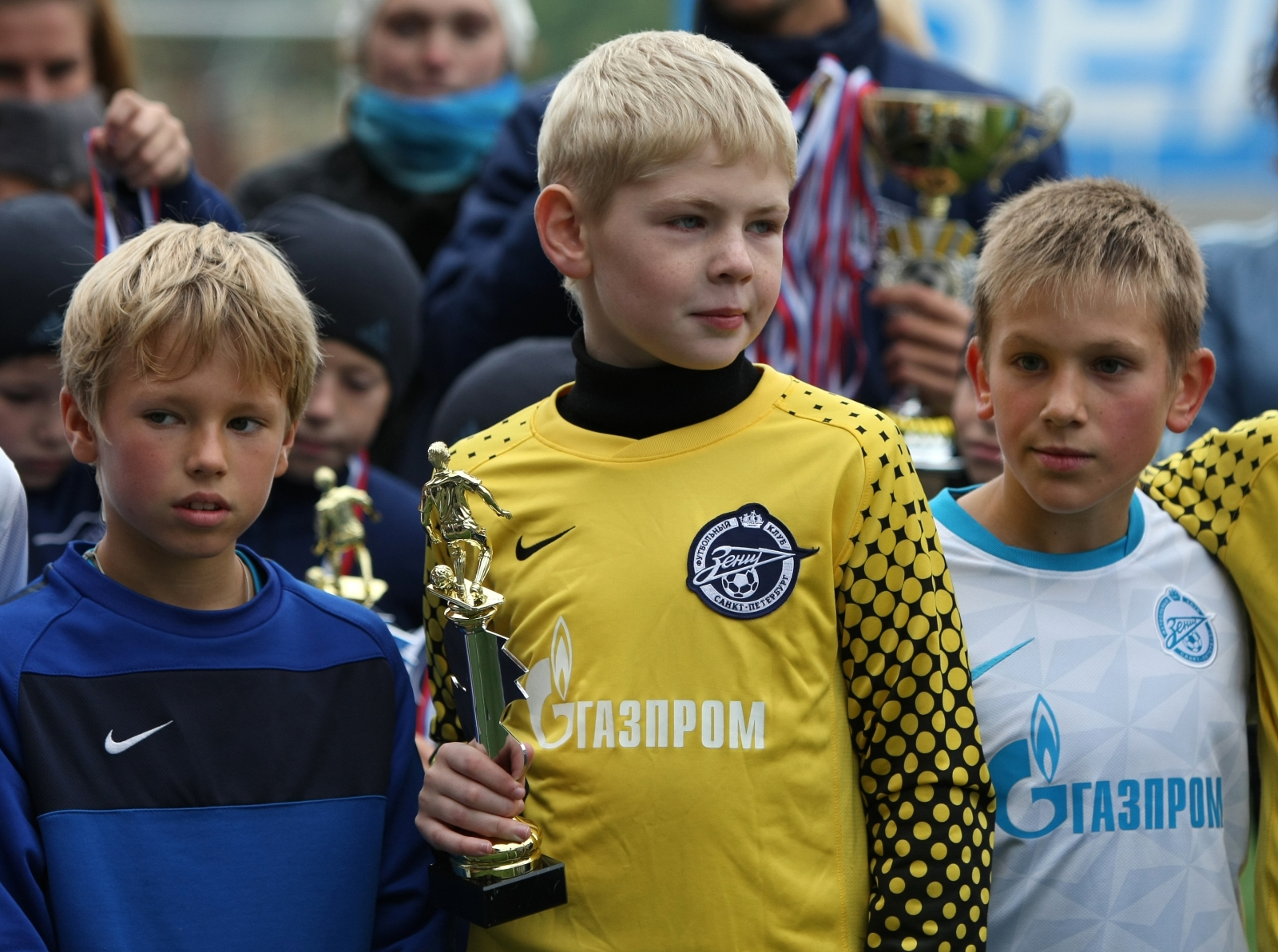 Команда Академии 2002 года рождения на турнире