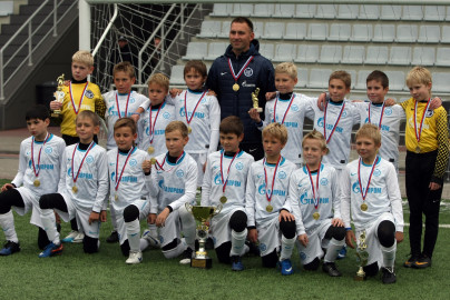 Команда Академии 2002 года рождения на турнире «Балтийская осень»