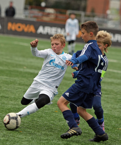 Команда Академии 2002 года рождения на турнире «Балтийская осень»