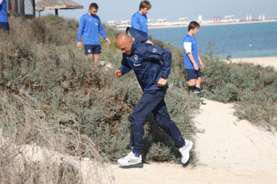 Занятия на пляже