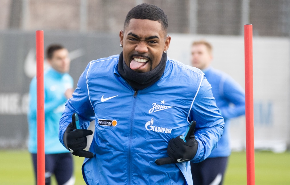 Тренировка «Зенита» перед матчем с «Сочи»