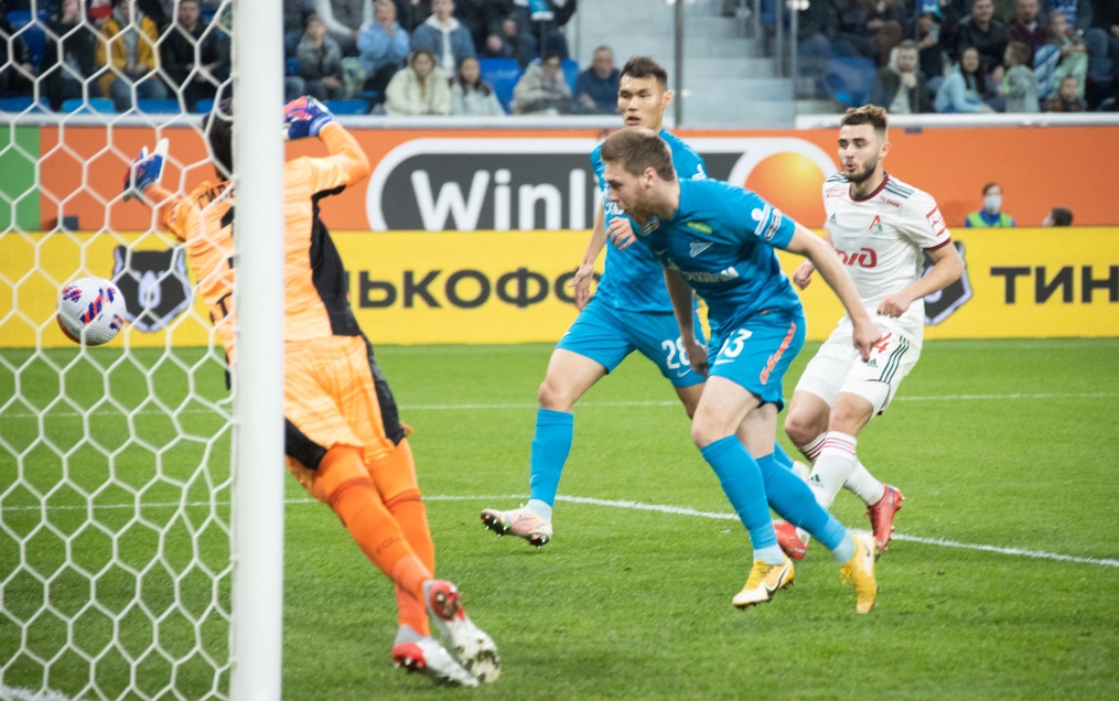 Тинькофф Российская Премьер-Лига 2021/22, «Зенит» — «Локомотив»