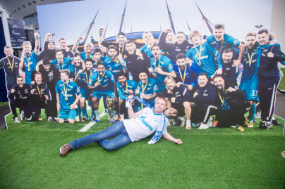 Фан-променад перед матчем «Зенит» — «Химки»