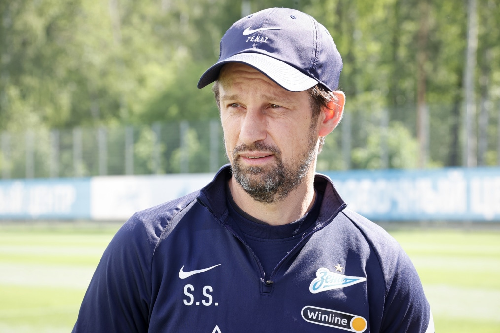 Первая тренировка основного состава «Зенита» после отпуска