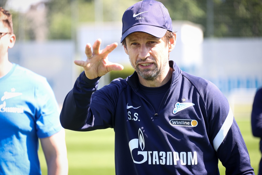 «Газпром» — тренировочные сборы в Петербурге: 23 июня, утренняя тренировка