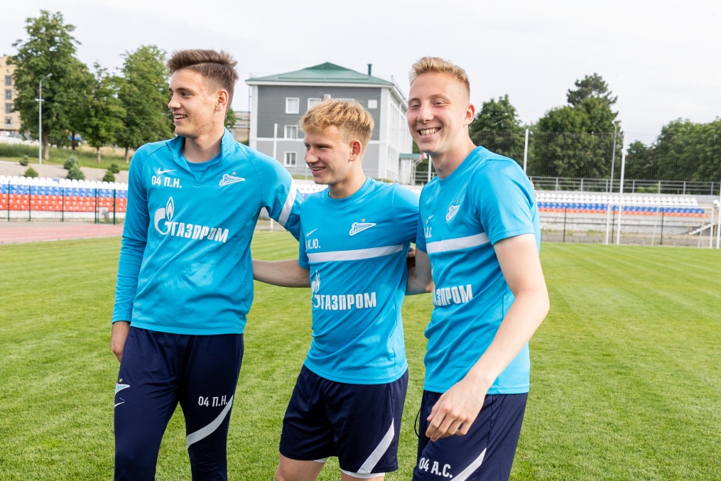 «Газпром» — тренировочные сборы «Зенита»-м в Ставропольском крае: 25 июня, вечерняя тренировка