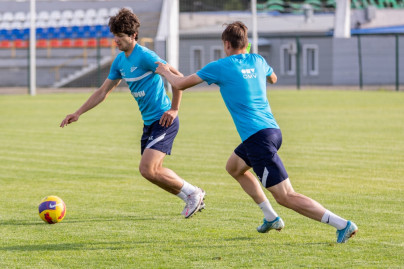 «Газпром» — тренировочные сборы «Зенита»-м в Ставропольском крае: 25 июня, вечерняя тренировка