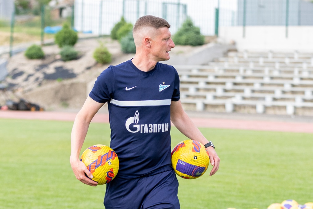 «Газпром» — тренировочные сборы «Зенита»-м в Ставропольском крае: 25 июня, вечерняя тренировка