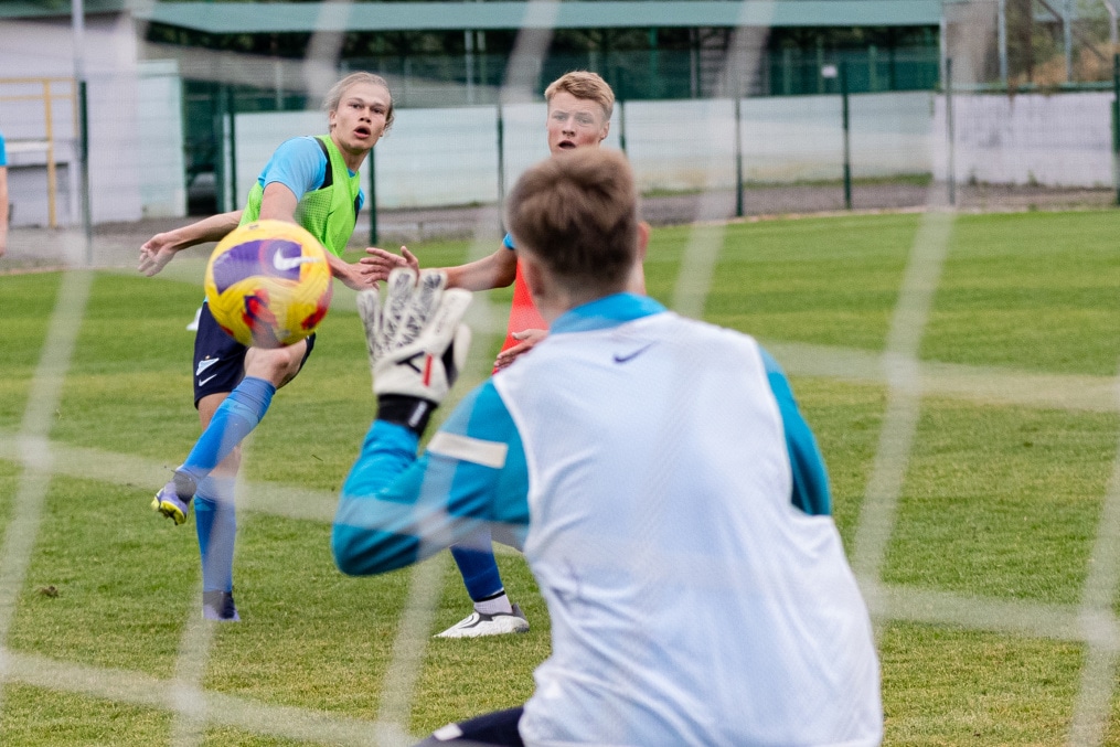 «Газпром» — тренировочные сборы «Зенита»-м в Ставропольском крае: 26 июня, вечерняя тренировка
