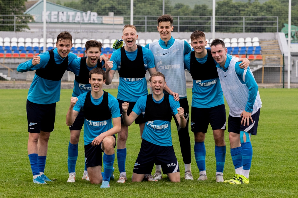 «Газпром» — тренировочные сборы «Зенита»-м в Ставропольском крае: 26 июня, вечерняя тренировка