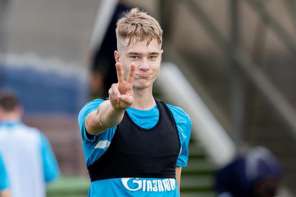 «Газпром» — тренировочные сборы «Зенита»-м в Ставропольском крае: 26 июня, вечерняя тренировка